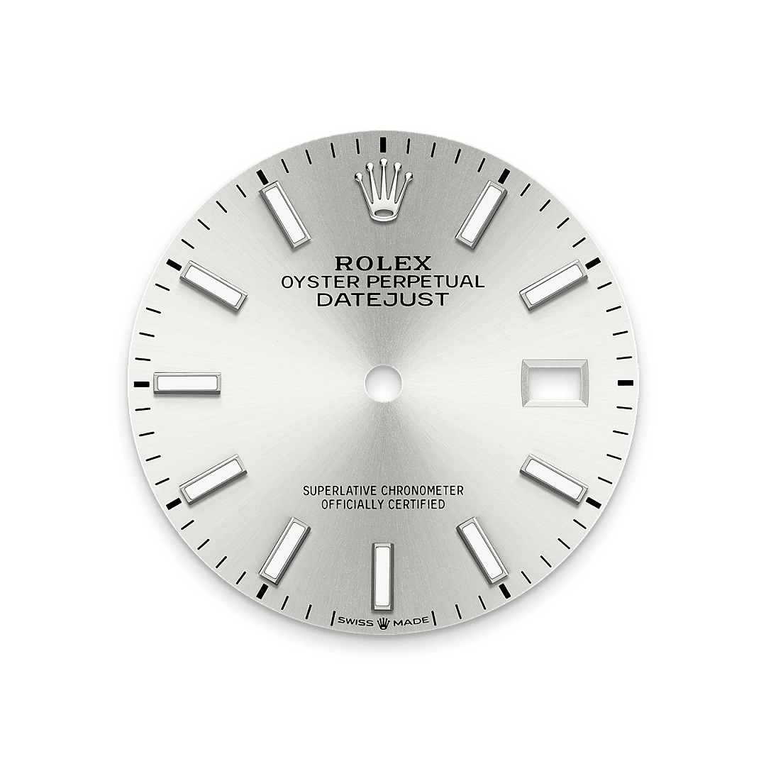 rolex Datejust 36 dial in Oystersteel, M126200-0002 - Nowwatch