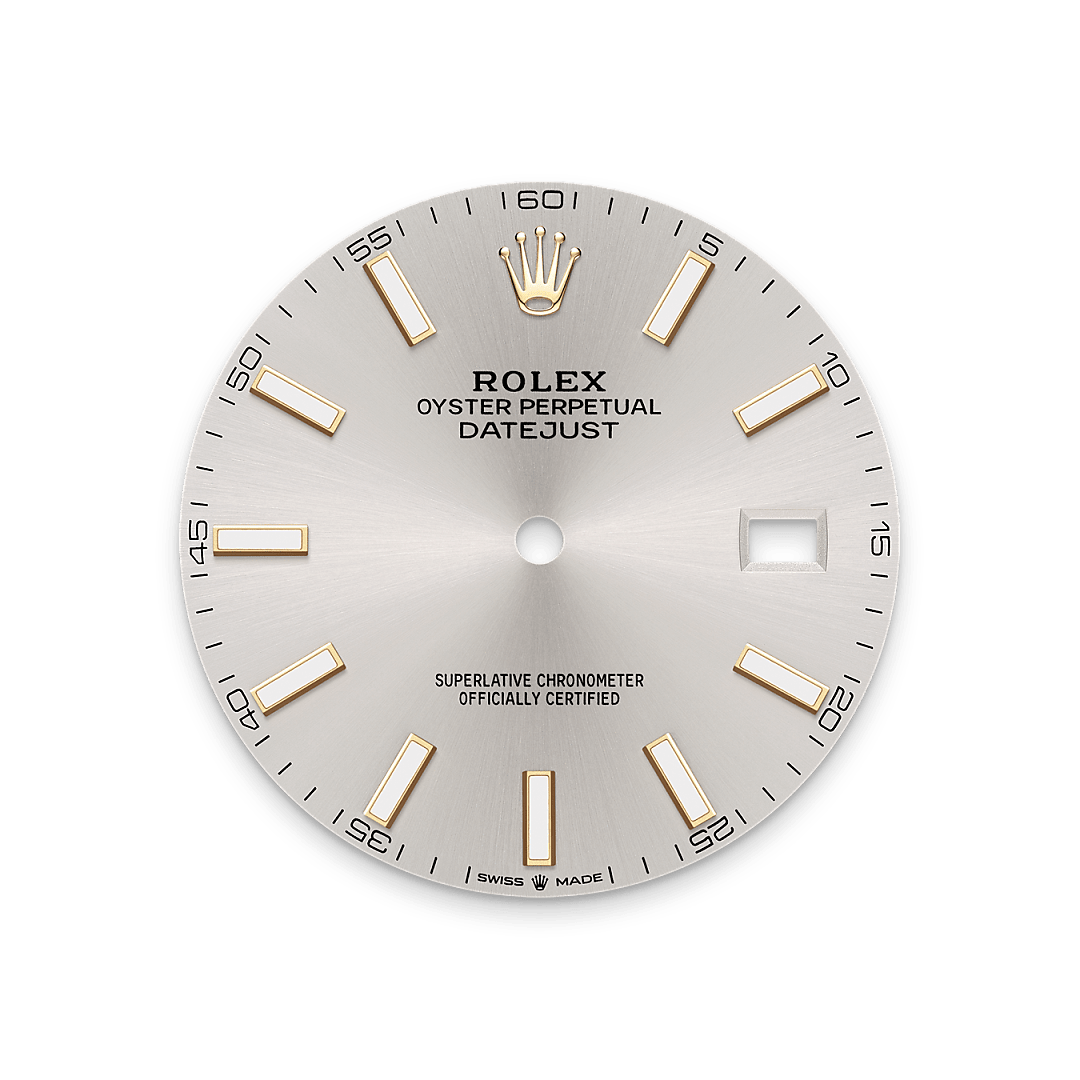 rolex Datejust 41 dial in Yellow Rolesor - combination of Oystersteel and yellow gold, M126303-0001 - Nowwatch