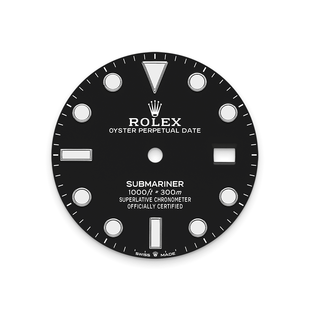 rolex Submariner Date dial  in Oystersteel, M126610LN-0001 - Nowwatch