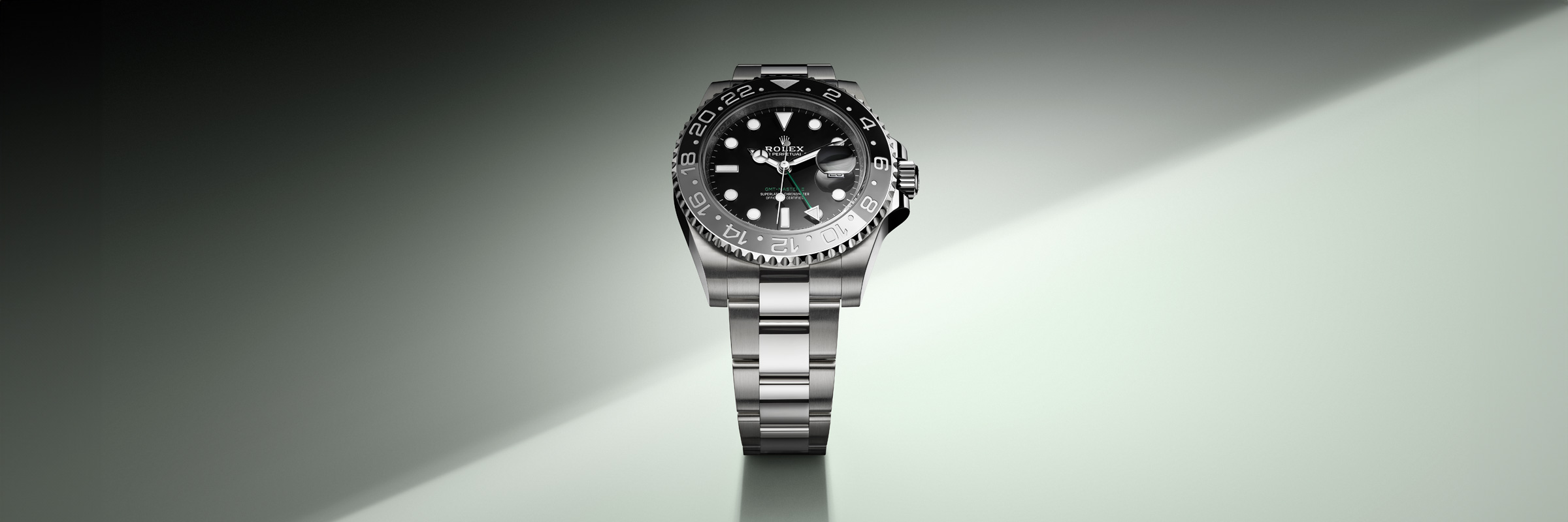 18캐럿 화이트 골드 소재의 롤렉스 GMT-MASTER II, M126719BLRO-0002 - 나우워치