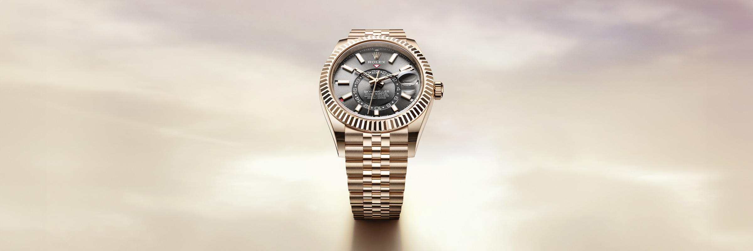 rolex SKY-DWELLER in Yellow Rolesor - combination of Oystersteel and yellow gold, M336933-0004 - Nowwatch